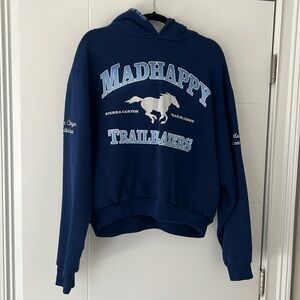 Madhappy Trailblazers Blue Hoodie Sweatshirt